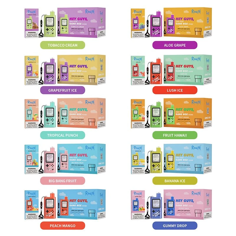 product-800-800 Randm Game box 5200 Puff Disposable Vape 6