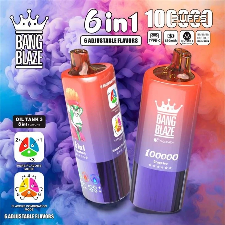 BANG BLAZE 6 IN 1 100K 16 BANG BLAZE 6 IN 1 100K 16
