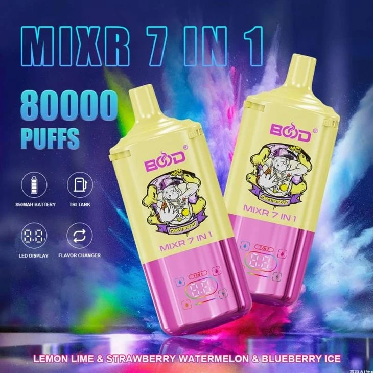 BOOD MIXR 7 IN 1 80K PUFFS suppliers BOOD MIXR 7 IN 1 80K PUFFS suppliers