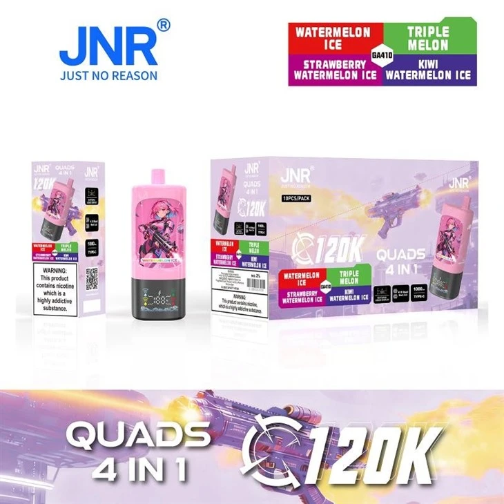 GA410 Refreshing Melon & Fruit Series_JNR QUADS 4IN1 120000 GA410 Refreshing Melon & Fruit Series_JNR QUADS 4IN1 120000