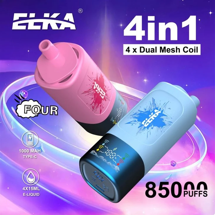 LUCKEE ELKA 85000 PUFFS 4 IN 1 FLAVORS LUCKEE ELKA 85000 PUFFS 4 IN 1 FLAVORS