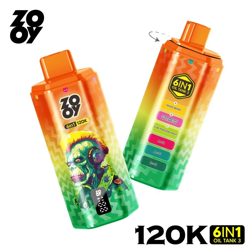 ZOOY VAPE 6 IN 1 120K-11 ZOOY VAPE 6 IN 1 120K-11