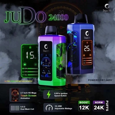 Lub Pinnacle Ua Haujlwm: TaiJiZen JUDO 24000 Puffs Vape