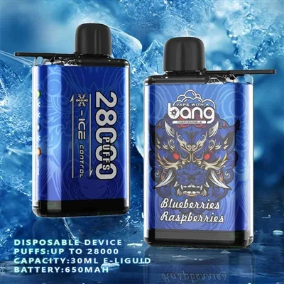 Kuv puas tuaj yeem tswj hwm cov dej khov ntawm Bang 28000 Pffs Ice Courance I...