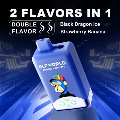 Elfworld Tornado 60000 Puffs Vape Khoom Taw qhia