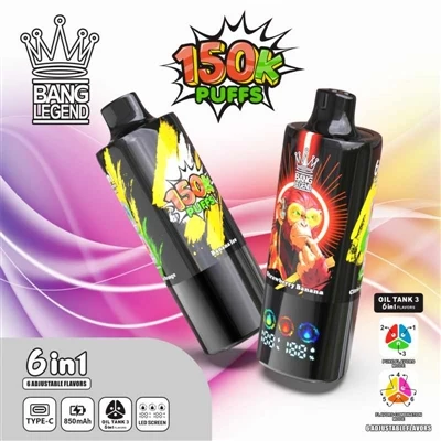 BANG LEGEND 150K PUFFS VAPE — Ib Qhov Kev Ntsuas Tshiab Rau Siab-kawg pov tse...