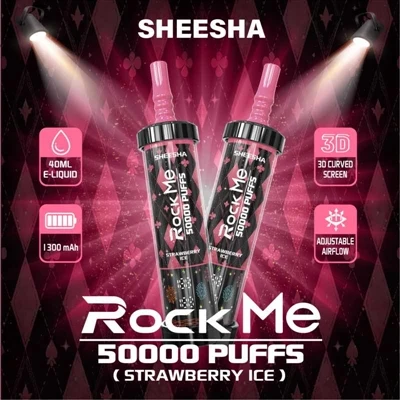 RockMe SHISHA 50000 VAPE Hauv -Kev Ntsuas Qhov tob: Thaum Pov Tseg E- luam ye...