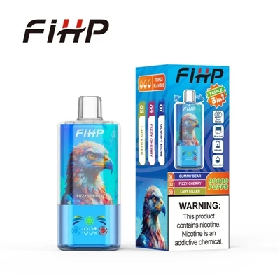 FIHP 90000 Triple 3in1: Txaus siab rau Kev Txaus Siab Vaping Kev Nrog Peb Qho...