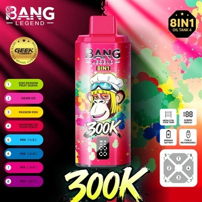 Bang Legend 300000: Xauv Ib Tug Tshiab E-Kev haus luam yeeb, Txaus siab rau 3...