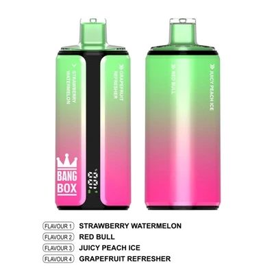 BANG BOX 160000 PUFFS VAPE: Cov Lus Teb Txaus Siab Rau Vaping Enthusiasts.