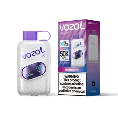 VOZOL STAR CLICK 50000: Ib qho Kev Ntsuas Tshiab Rau Kev Siv E- luam yeeb