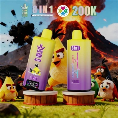BANG KING VAPEN 8IN1 200K: A New E-Kev Tshaj Tawm Rau Cov Tub Hluas Hluas
