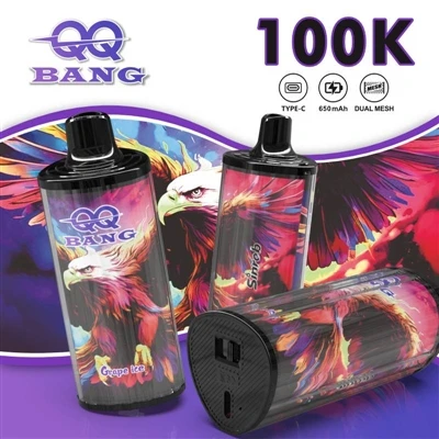 QQ BANG 100K Puffs: Thaum E- luam yeeb pib 'tau hnyav' Tsis yog tsuas yog qhi...