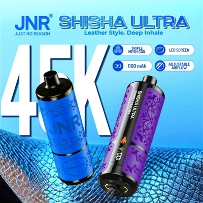 JNR SHISHA ULTRA 45000: High-End Disposable Vapes Tau nkag mus rau 'Era Of Pr...