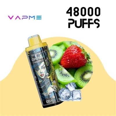 VAPME CRYSTAL 48000: A High -muaj peev xwm pov tseg E- luam yeeb tiag tiag ts...