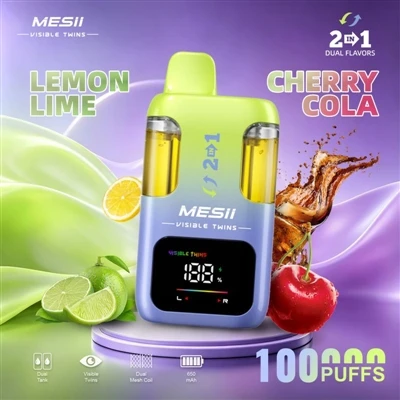 MESII VISIBLE TWINS 100K Puffs: Thaum E- luam yeeb pib 'nyob nrog koj ntev dua'