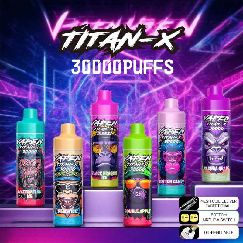 VAPEN TITAN X 30K Puffs 11 VAPEN TITAN X 30K Puffs 11