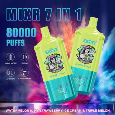 Bood Mixr 7 hauv 1 80000 puffs