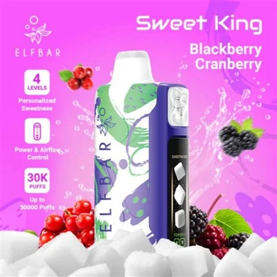 Elfbar qab zib huab cua 30000 puffs