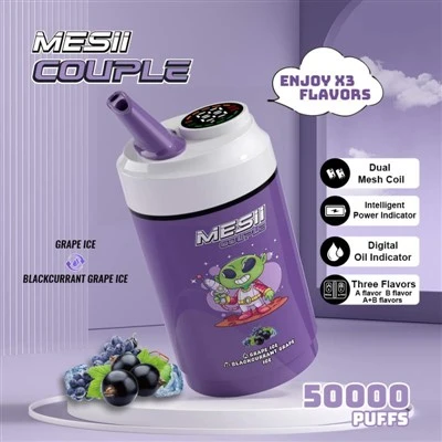Mesii ob peb zaug 50000 puffs vape