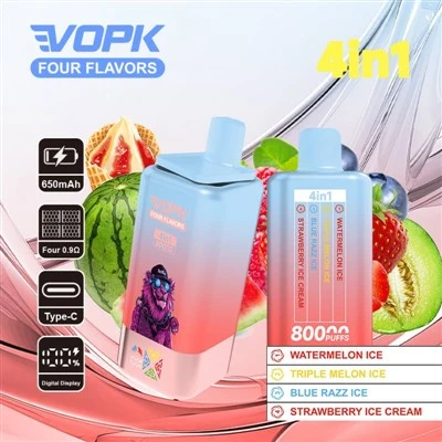 Vopk plaub flavors 80k puffs