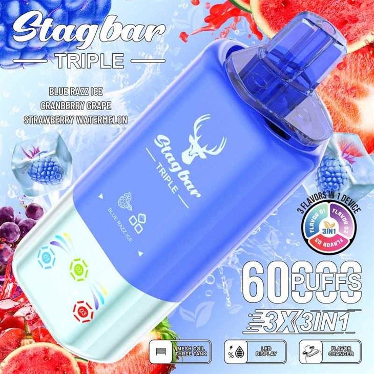 STAG BAR TRIPLE 60000 1 STAG BAR TRIPLE 60000 1