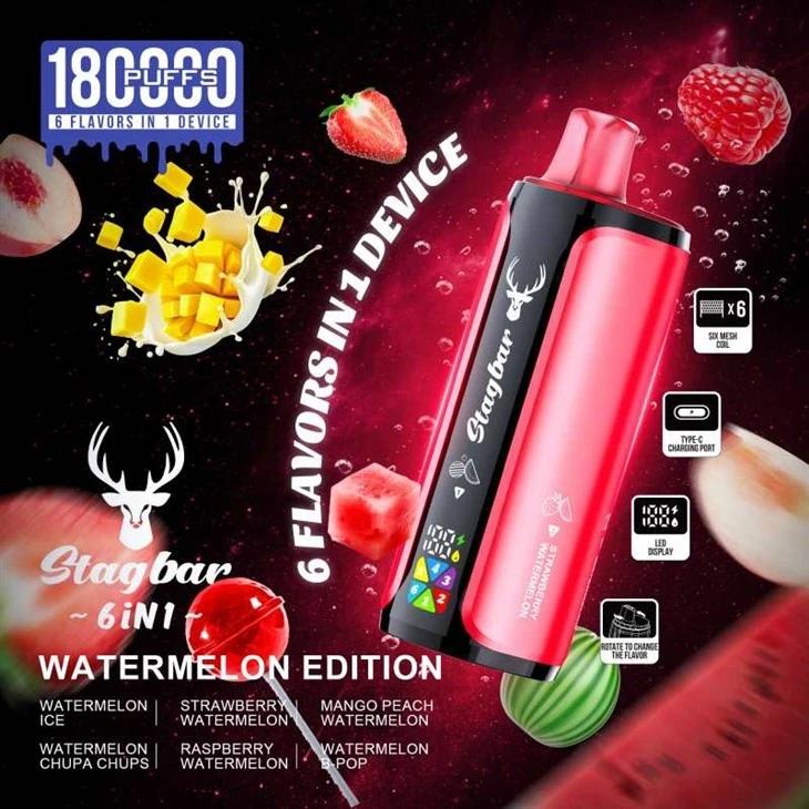 StagBar 180000 Puff 6in1 best