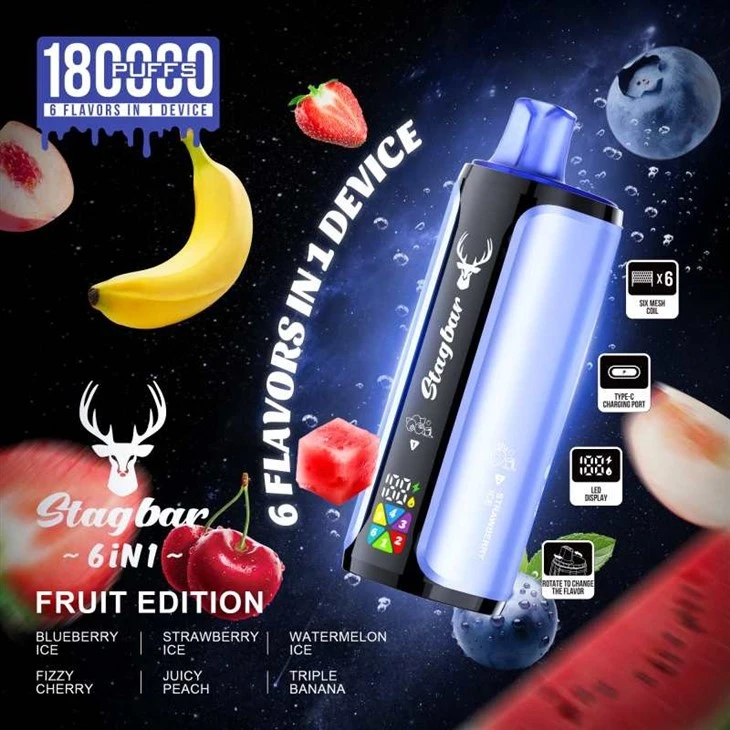 StagBar 180000 Puff 6in1 price
