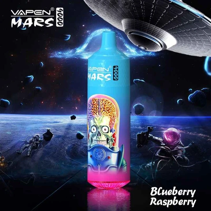 Vapen Mars tornado 9000puffs_blueberry raspberry
