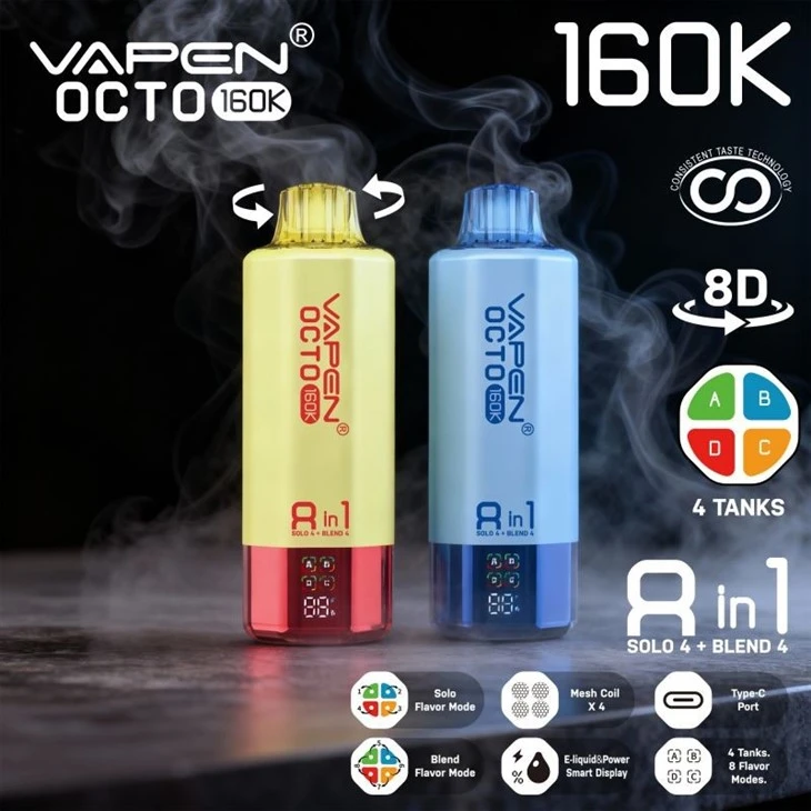Vapen Octo 160K Puffs high quality