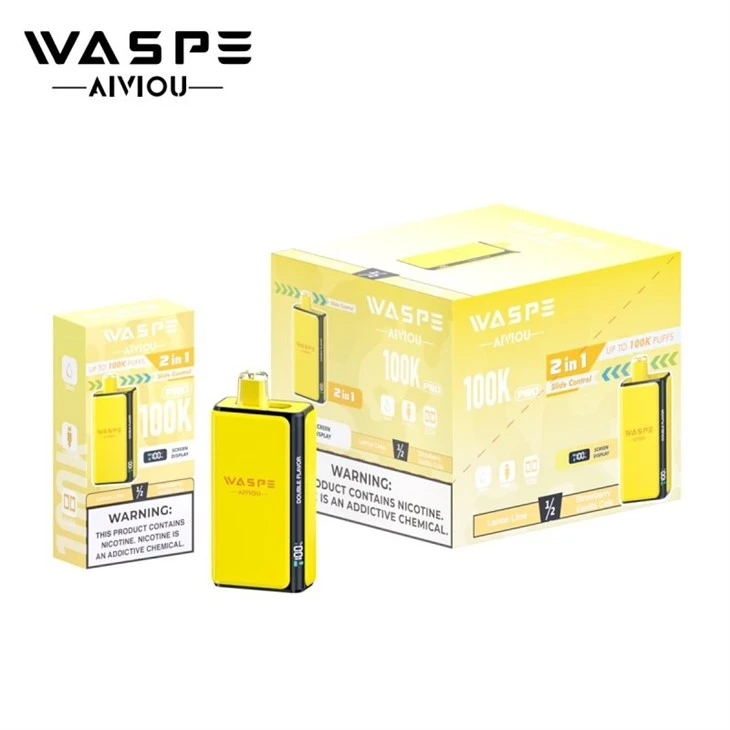 Waspe Double Flavor 100K Pro 2 in 1 high quality Waspe Double Flavor 100K Pro 2 in 1 high quality